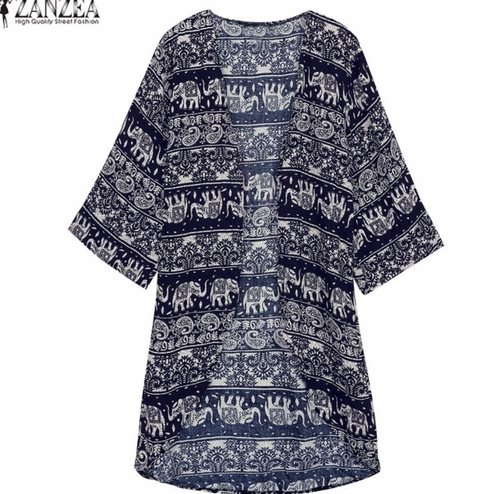 100% Cotton light weight elephant wrap - Picture 4 of 7